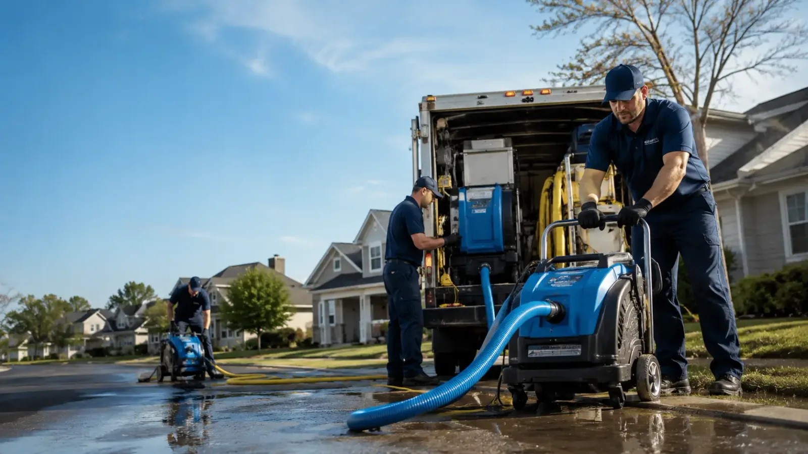 Flood Damage Cleanup in La Barge, WY